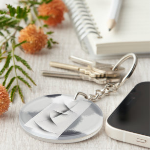 metaphor_5_growth_2 acrylic key ring