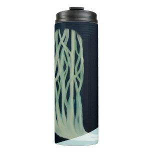 metaphor_7_a girl in the woods thermal tumbler