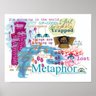 Metaphor Poster for KS2 and KS3