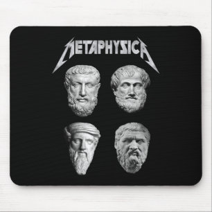 Metaphysica Socrates Plato Aristotle Philosopher M Mouse Pad