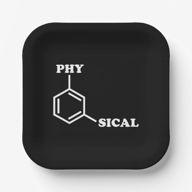  Metaphysical Humour Button Paper Plate (Front)