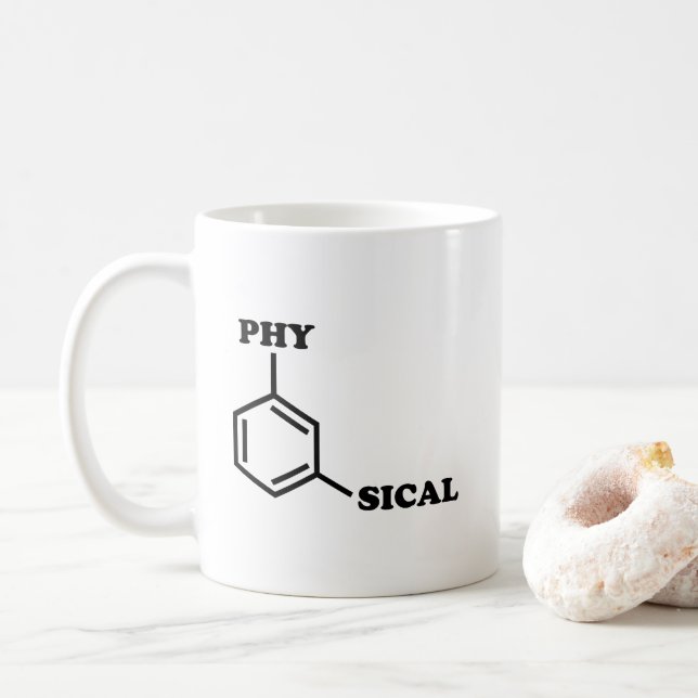 Metaphysical Humour Coffee Mug (With Donut)