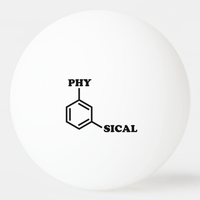 Metaphysical Humour Ping Pong Ball (Front)