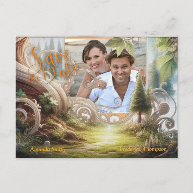 Metaphysical Timeless Spiritual Fantasy Themes Announcement Postcard (Front)