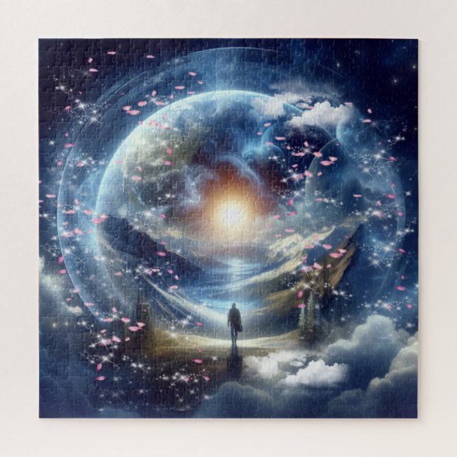 Metaphysical Timeless Spiritual Fantasy Themes Jigsaw Puzzle (Vertical)