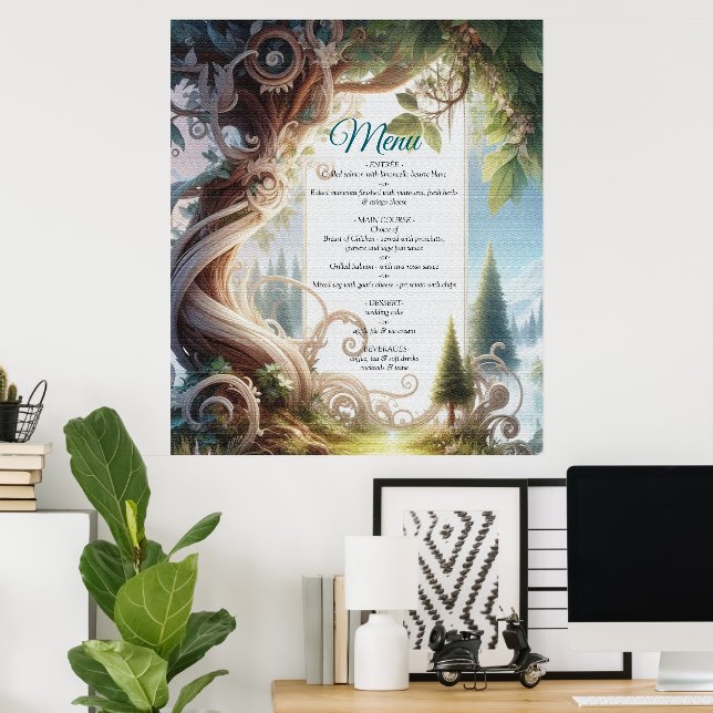 Metaphysical Timeless Spiritual Fantasy Themes Poster (Home Office)