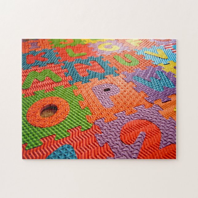 Metapuzzle 4: Alphanumeric Jigsaw Puzzle (Horizontal)