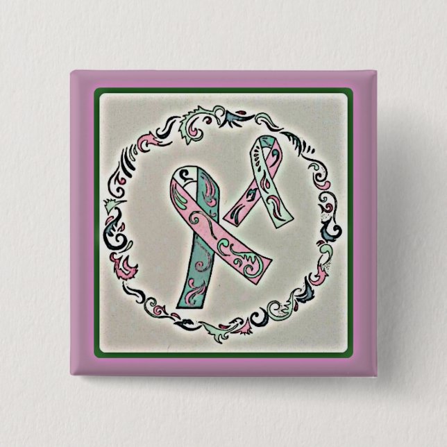 Metastatic Breast Cancer 2 15 Cm Square Badge (Front)