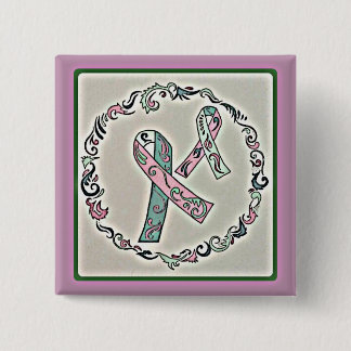 Metastatic Breast Cancer 2 15 Cm Square Badge