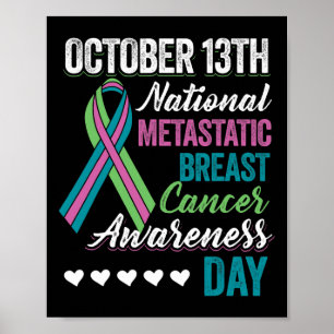 Metastatic Breast Cancer Awareness Day October 13t Poster