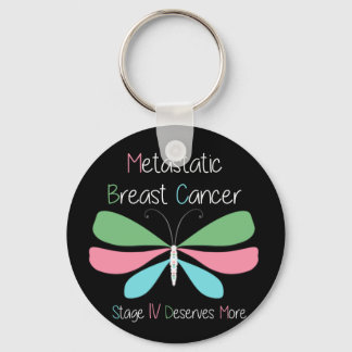 Metastatic Breast Cancer Awareness Key Ring
