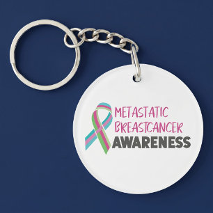 Metastatic Breast Cancer Awareness Key Ring