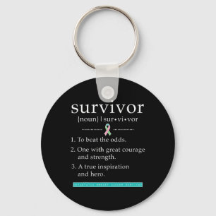 Metastatic Breast Cancer Survivor  Key Ring