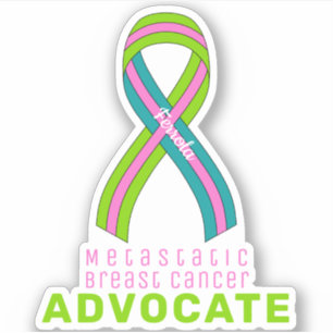 Metastatic Breast Cancer Vinyl Sticker