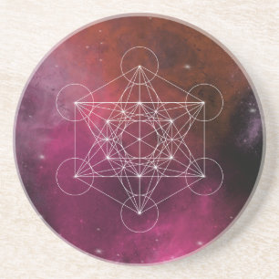 Metatron arcangel zen coaster