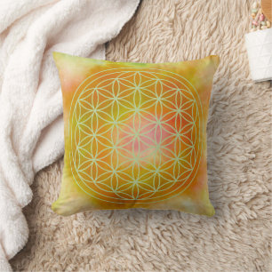 Metatron, chakra,zen,sacred geometric, angel, cushion