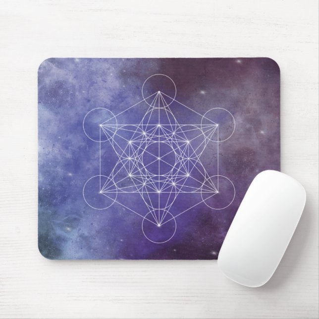 Metatron, chakra,zen,sacred geometric, angel, mouse pad (With Mouse)