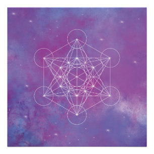 Metatron, chakra,zen,sacred geometric, angel, photo print