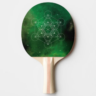 Metatron, chakra,zen,sacred geometric, angel ping pong paddle