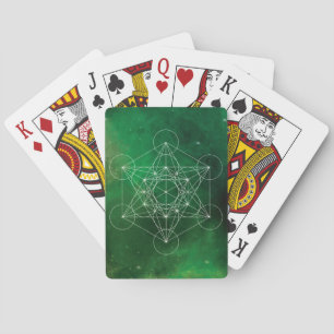 Metatron, chakra,zen,sacred geometric, angel playing cards
