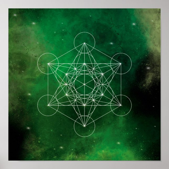 Metatron, chakra,zen,sacred geometric, angel poster (Front)