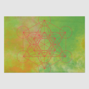 Metatron, chakra,zen,sacred geometric, angel tissue paper