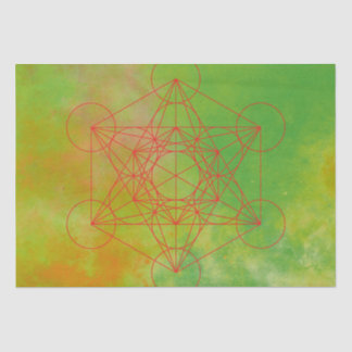 Metatron, chakra,zen,sacred geometric, angel tissue paper