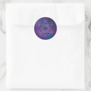 metatron classic round sticker