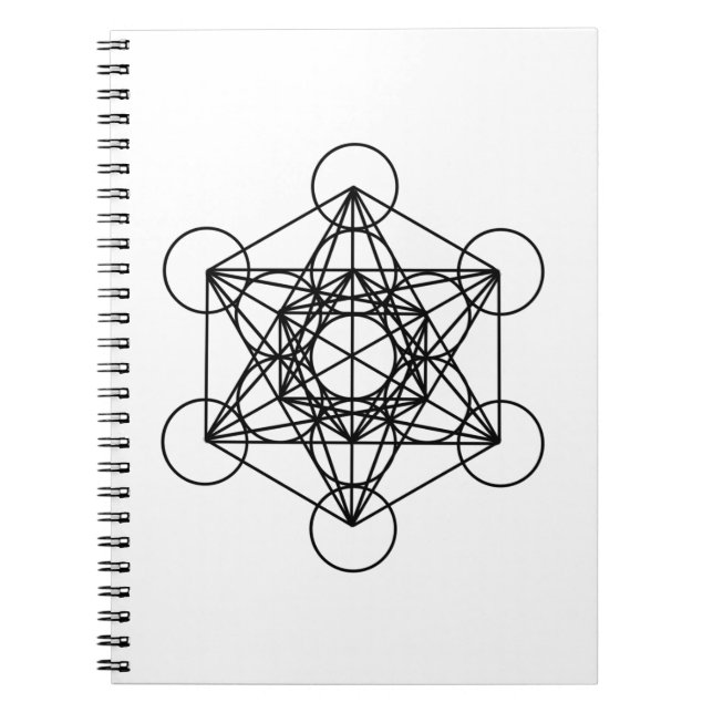 Metatron Cube Notebook (Front)