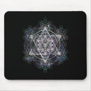 Metatron Cube Sacred Geometry Shirt - Spiritual Yo Mouse Pad