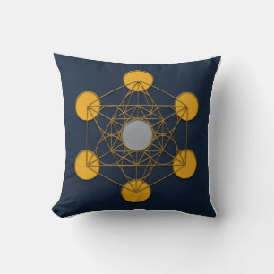 Metatron’s Cube Sacred Geometry Pillow