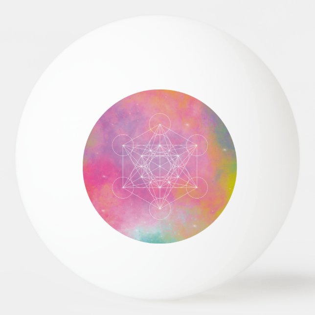 Metatron zen archange ping pong ball (Front)