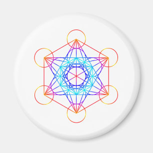 Metatron's Cube (Colour 2) Magnet