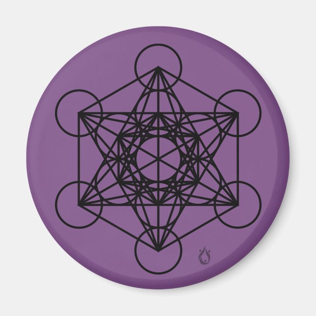 Metatron's Cube magnet (Front)