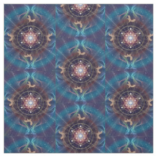 Metatron's Cube - Merkabah Fabric