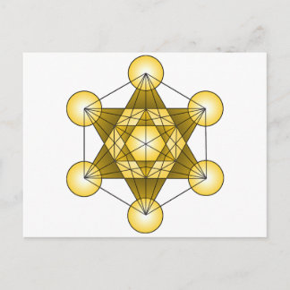 Metatron's Cube Postcard