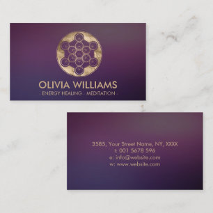 Metatron's Cube Sacred Geometry  Business Card