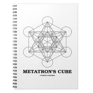 Metatron's Cube Sacred Geometry Notebook