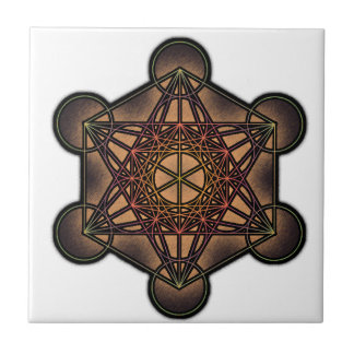 Metatron's Cube - Sacred Geometry Symbol Ceramic Tile