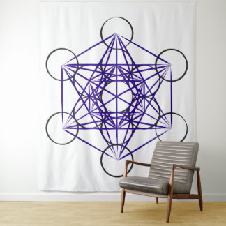 Metatron's Cube Series V5 Tapestry
