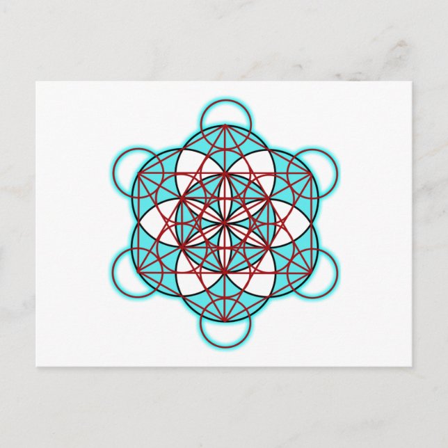 MetatronTGlow Postcard (Front)