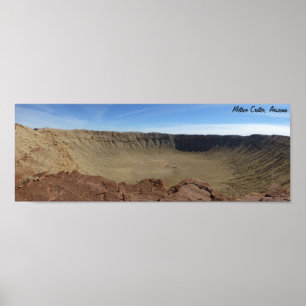 Meteor Crater Poster