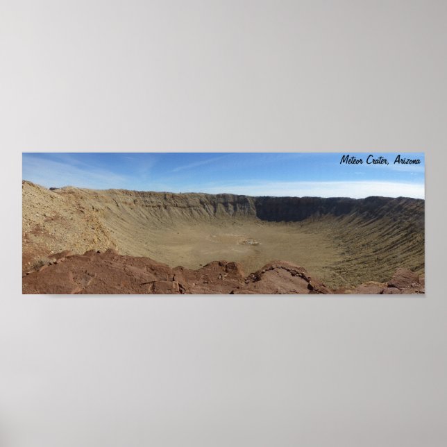 Meteor Crater Poster (Front)