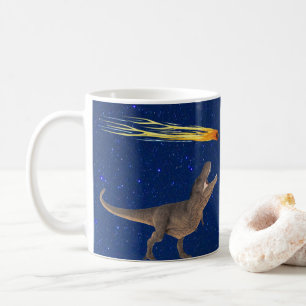Meteor Dinosaur End Is Near Disaster Coffee Mug