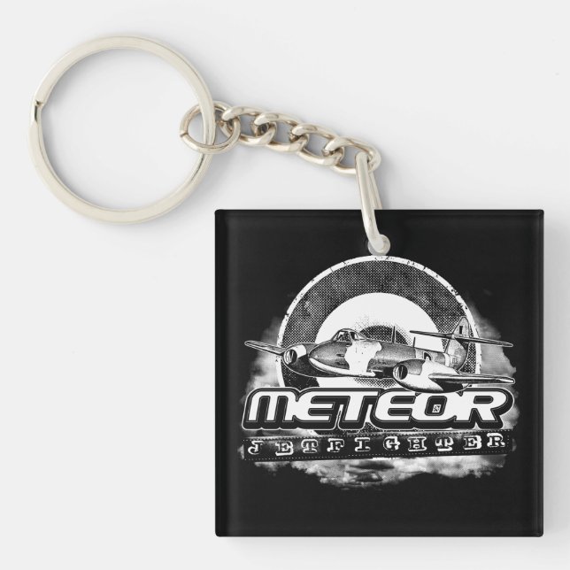 Meteor Keychain Acrylic Keychain (Front)