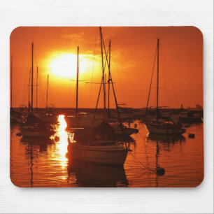 meteor like sun mouse pad