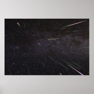 Meteor Shower Poster