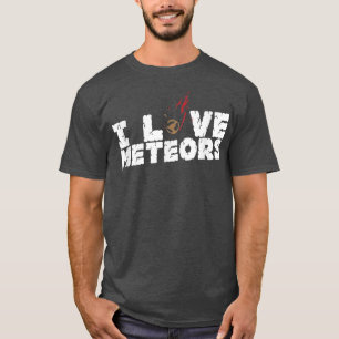 Meteor Storms Lover And Night Sky Meteor Watch Day T-Shirt