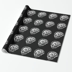 Meteor Wrapping Paper Wrapping Paper