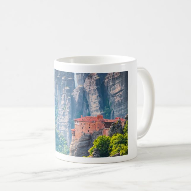 Meteora, Greece Coffee Mug (Front Right)